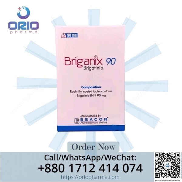 Briganix 180 mg (Brigatinib): A Comprehensive Guide to ALK-Positive Metastatic Non-Small Cell Lung Cancer Therapy