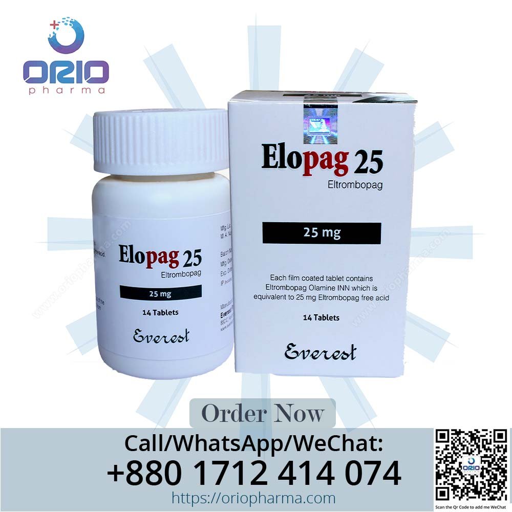 Elopag 25 mg (Eltrombopag): Comprehensive Care for Thrombocytopenia