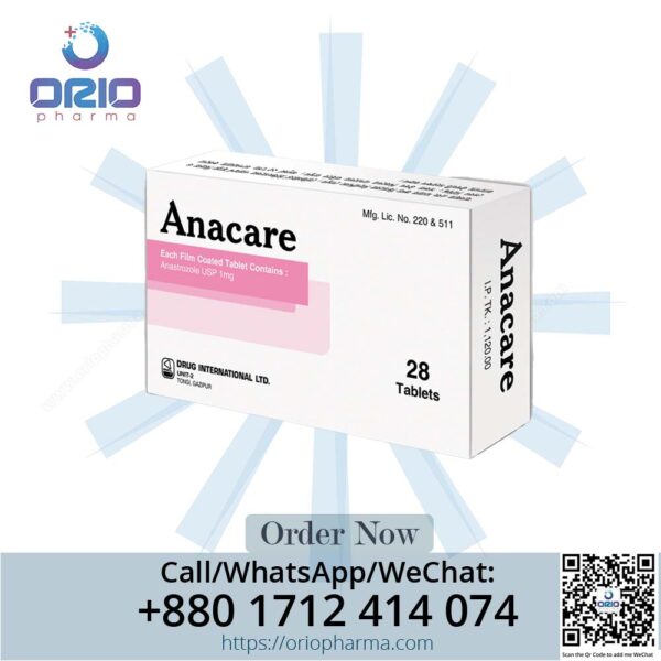 Anacare 1 mg (Anastrozole): Championing Women's Health in Breast Cancer Treatment