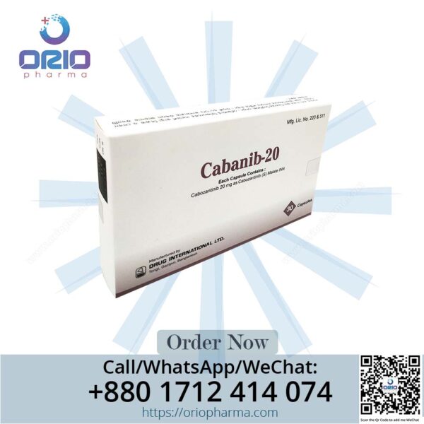Cabanib 20 mg (Cabozantinib): Navigating the Seas of Advanced Cancer Therapy