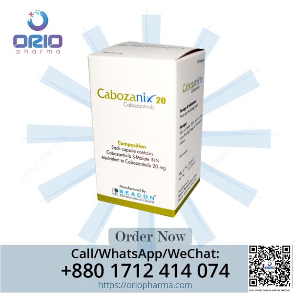Cabozanix 20 mg (Cabozantinib) - Advanced Therapy for Cancer Treatment