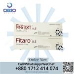 Fitaro 0.5 (Semaglutide) - A groundbreaking medication for Type 2 diabetes management, developed by Incepta Pharmaceuticals Ltd. and distributed by Orio Pharma.