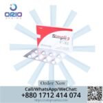 Simpli-3 500 mg Azithromycin Tablets by Beacon Pharmaceuticals for bacterial infections Orio Pharma