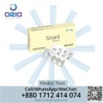 Sinjard 25 mg Empagliflozin Tablets by Beacon Pharmaceuticals for diabetes and heart protection Orio Pharma
